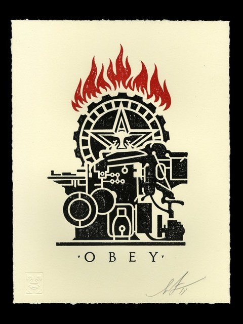 Shepard Fairey (OBEY), ‘Obey Printing Press’, 2018, Dope! Gallery