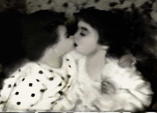 Cindy Konits, ‘Kids Kiss’, 2018, Alessandro Berni Gallery