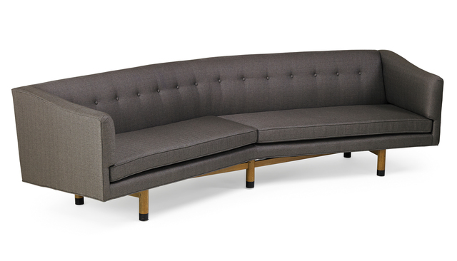 Edward Wormley, ‘Large angled sofa, Berne IN’, late 1940s/early 1950s, Rago/Wright