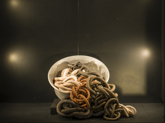 Almuth Tebbenhoff, ‘Who Will Buy My Dark Dark World: The Slaughterhouse’, 2020, Sculpture, Ceramic, Pangolin London