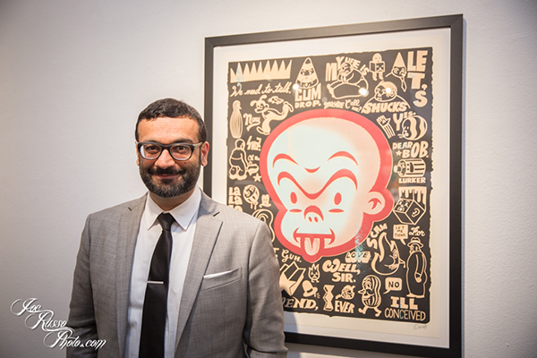 Artist Gary Taxali
(Credit: Joe Russo) Artist Gary Taxali
(Credit: Joe Russo)