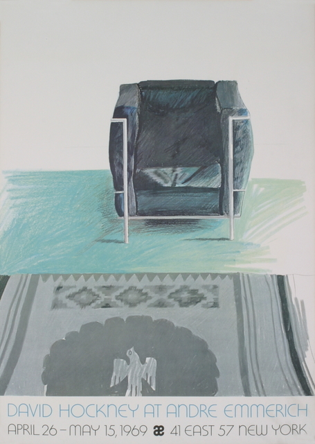 David Hockney, ‘Corbusier Chair and Rug (sm)’, 1969, ArtWise