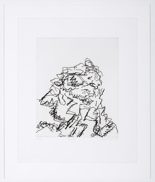 Frank Auerbach, ‘J.Y.M.’, 1989, Marlborough London