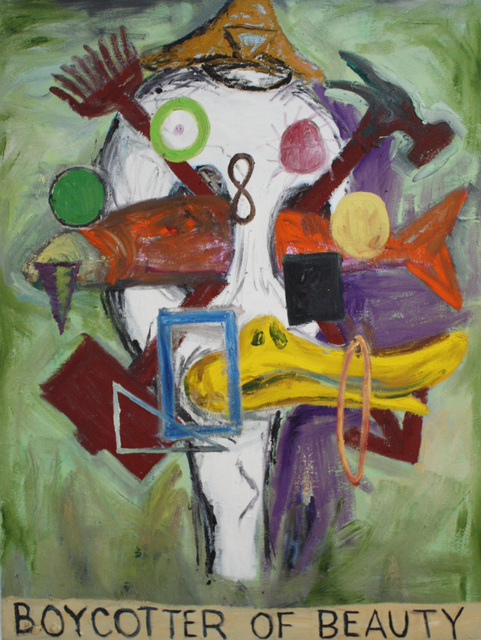 Manuel Ocampo, ‘Boycotter of Beauty’, 2011, Valentine Willie Fine Art