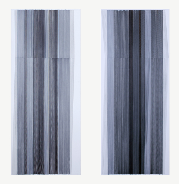 Anne Lindberg, ‘unfold 23a &23b’, 2016, Carrie Secrist Gallery