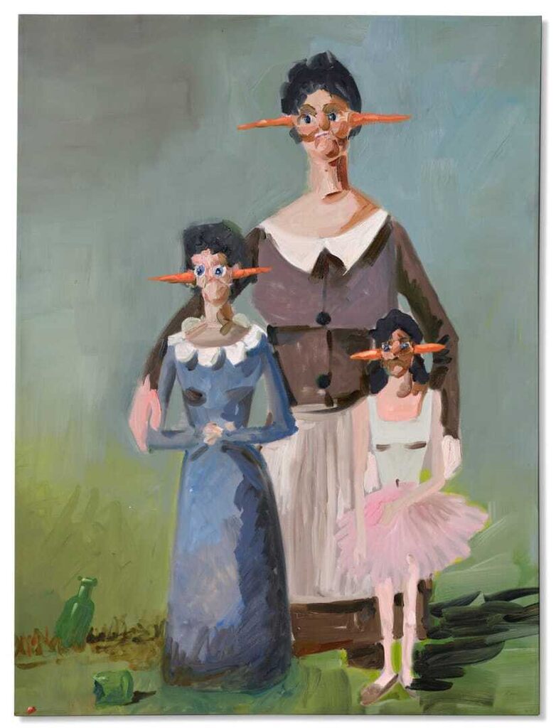 George Condo - The Housekeeper's Family