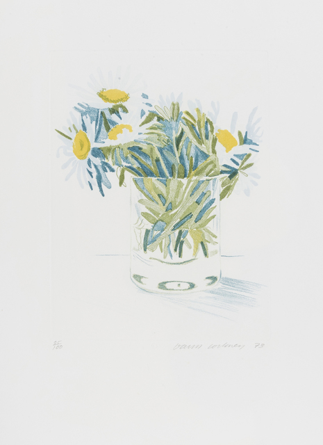 David Hockney, ‘Marguerites’, 1973, RAW Editions