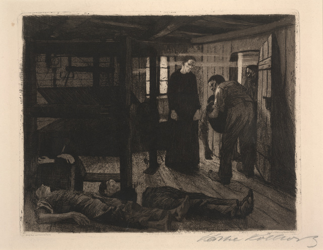 Käthe Kollwitz, ‘The End from The Weaver's Revolt’, 1897, Dallas Museum of Art