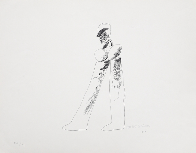 David Hockney, ‘Walking Man’, 1964, Mr & Mrs Clark’s