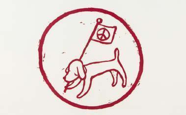 Yoshitomo Nara - Peace Flag
