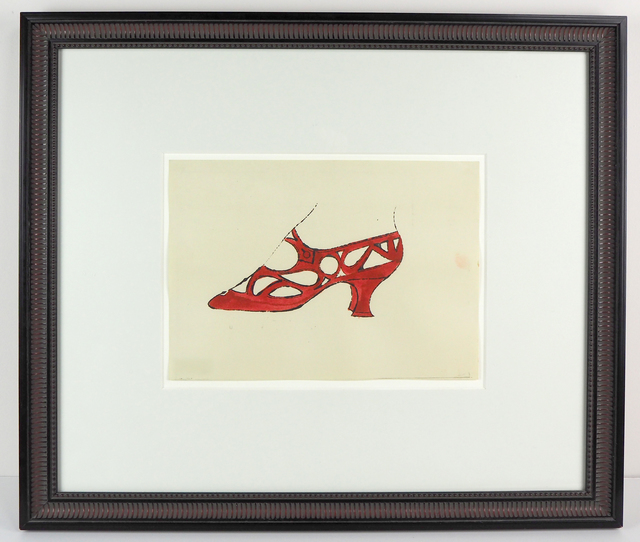 Andy Warhol, ‘Shoe’, 1958, McClain Gallery