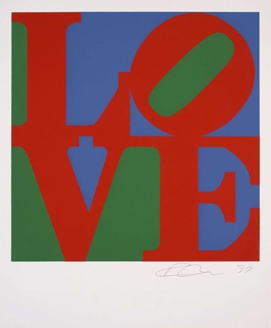 Robert Indiana, ‘Classic LOVE, 1996’, 1996, Print, Colour Silkscreen, Lougher Contemporary Gallery Auction