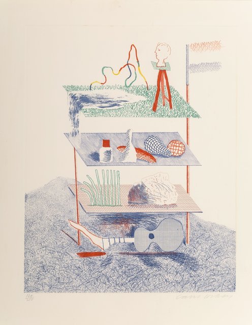 David Hockney, ‘Serenade, from The Blue Guitar’, 1976-77, Heritage Auctions