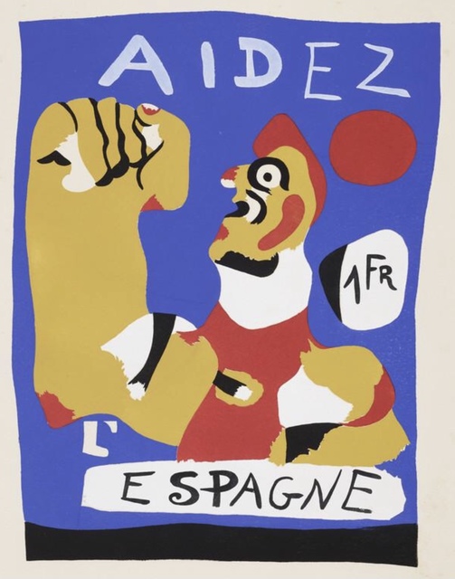 Joan Miró, ‘Aide L’Espagne’, 1937, Grob Gallery