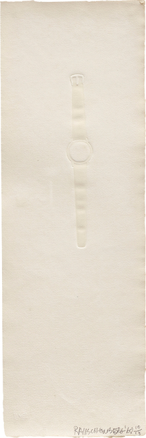 Robert Rauschenberg, ‘Intaglio Watch’, 1968, Phillips