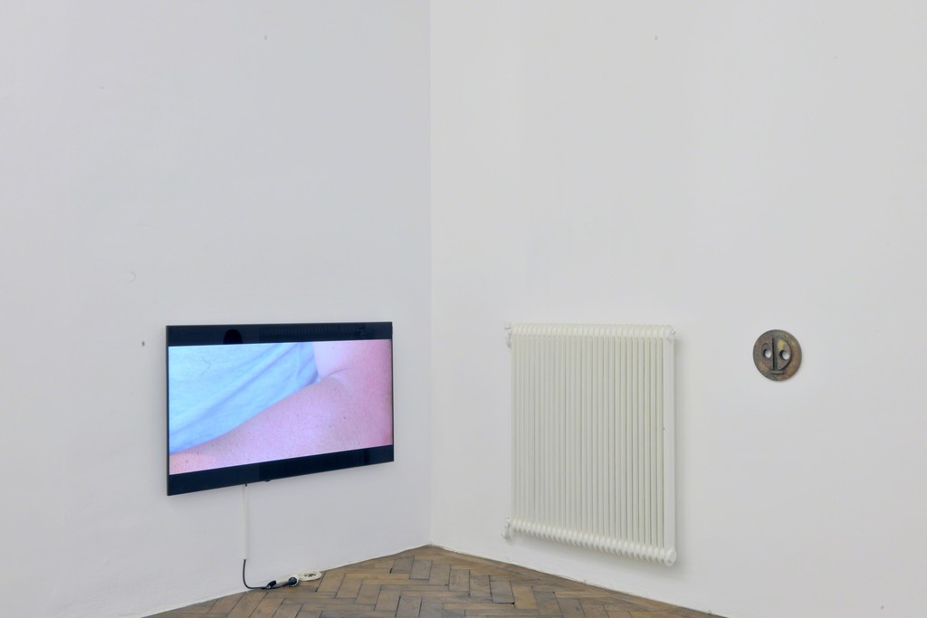 Danilo Correale. The surface of my eye is deeper than the ocean. 2011. 2K – Cinemascope on Blue Ray DVD. Ed. 5 and James Lewis. Two Forms (after Barbara Hepworth). 2012. wall sculpture (metal)
Danilo Correale. The surface of my eye is deeper than the ocean. 2011. 2K – Cinemascope on Blue Ray DVD. Ed. 5 and James Lewis. Two Forms (after Barbara Hepworth). 2012. wall sculpture (metal)