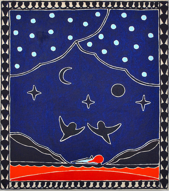 Anders SCRMN Meisner, ‘Blue Blue Night’, 2019, Hans Alf Gallery