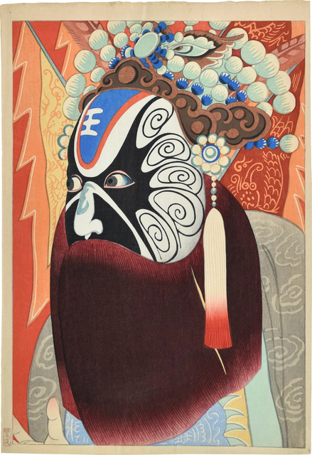 Yamamura Kōka, ‘Actor in a Chinese Opera’, ca. 1924, Scholten Japanese Art