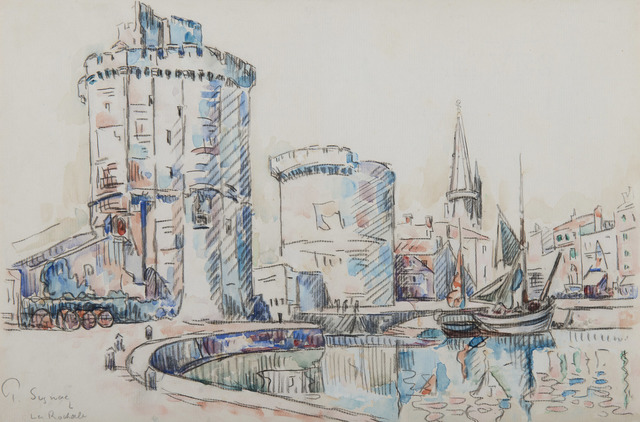 Paul Signac, ‘La Rochelle’, Unknown, HELENE BAILLY GALLERY