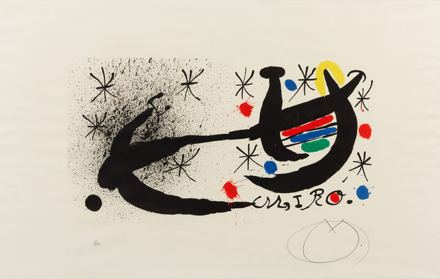Joan Miró, ‘Variant of ‘Joan Miró and Katalonien’’, 1969, Hindman