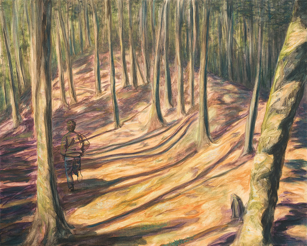 Bernard Ammerer, ‘Vanishing Point 1’, 2018, Painting, Oil on canvas, Galerie Frey