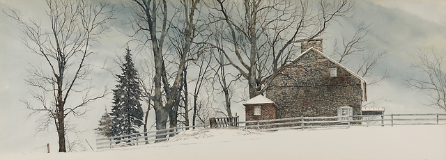 Peter Sculthorpe, ‘Untitled (from Pocopson Road)’, Painting, Watercolor on paper (framed), Rago/Wright