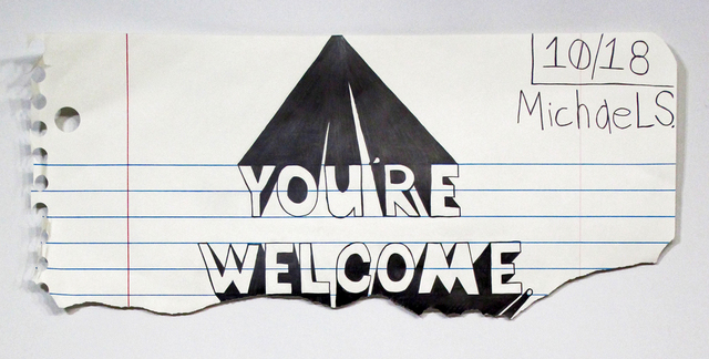 Michael Scoggins, ‘The Collaboration (You're Welcome)’, 2014, Wasserman Projects