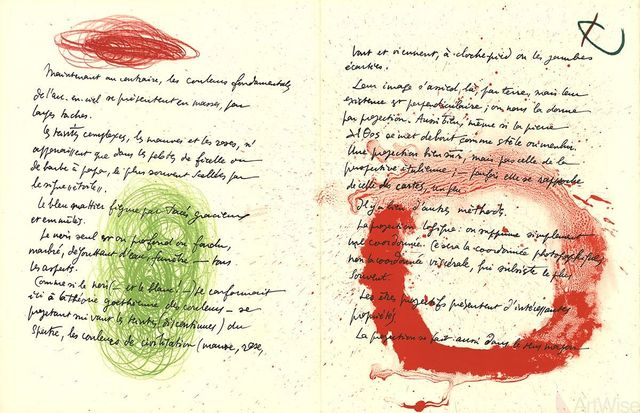 Joan Miró, ‘Album 19 Original Lithographs Pages 10,13’, 1961, ArtWise