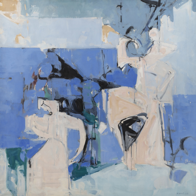 Paul Kallos, ‘Composition’, 1963, Painting, Oil on canvas, Millon