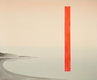 Wanda Koop, 'Landscape with Red Bar,' 2008, Waddingtons.ca: Highlights from Concrete Contemporary Auctions and Projects