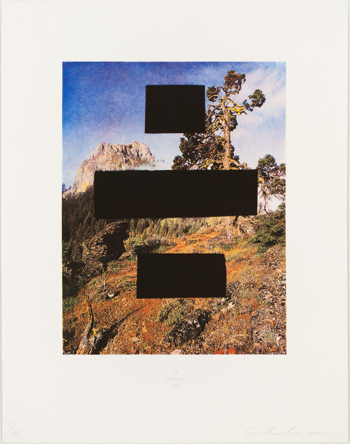 Ed Ruscha, ‘It's Payback Time’, 2001, VARIOUS SMALL FIRES
