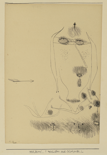 Paul Klee, ‘!Weh über euch Wischgeister! (Alas Over You Rag-Spirits!)’, 1925, Moeller Fine Art
