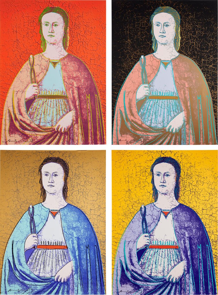 Andy Warhol - Saint Apollonia (F. & S. 330-333)