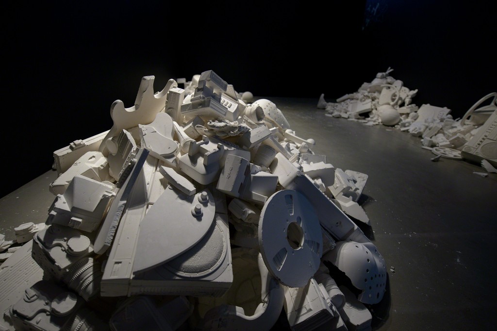 Installation view of "The Future Was Written" at YoungArts Foundation © Jason Koerner Installation view of "The Future Was Written" at YoungArts Foundation © Jason Koerner