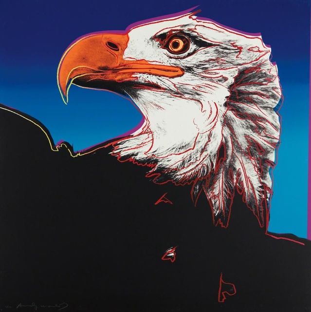 Andy Warhol, ‘Bald Eagle, from Endangered Species’, 1983, David Benrimon Fine Art
