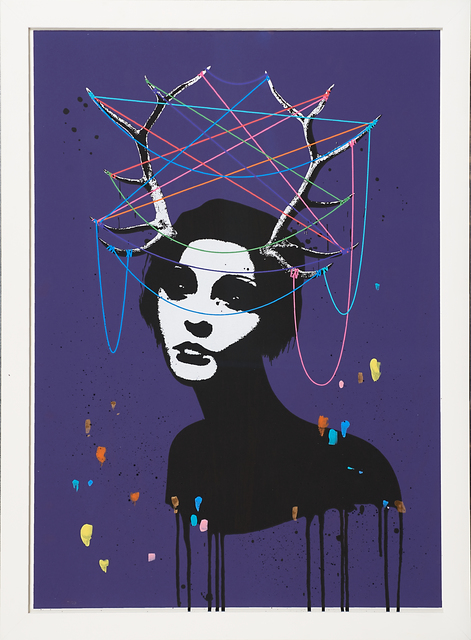 Eelus, ‘The Taming of the Wild Mind’, 2016, Print, Handfinished screenprint in colors, Rago/Wright