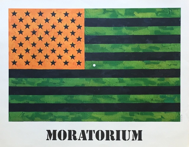 Jasper Johns, ‘Moratorium’, 1969, Posters, Offset lithograph, Kwiat Art