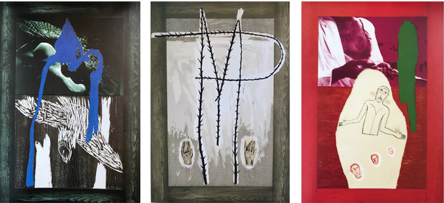 Mimmo Paladino, ‘Series of 3 Prints (set)’, 1990, Christian Cheneau Gallery