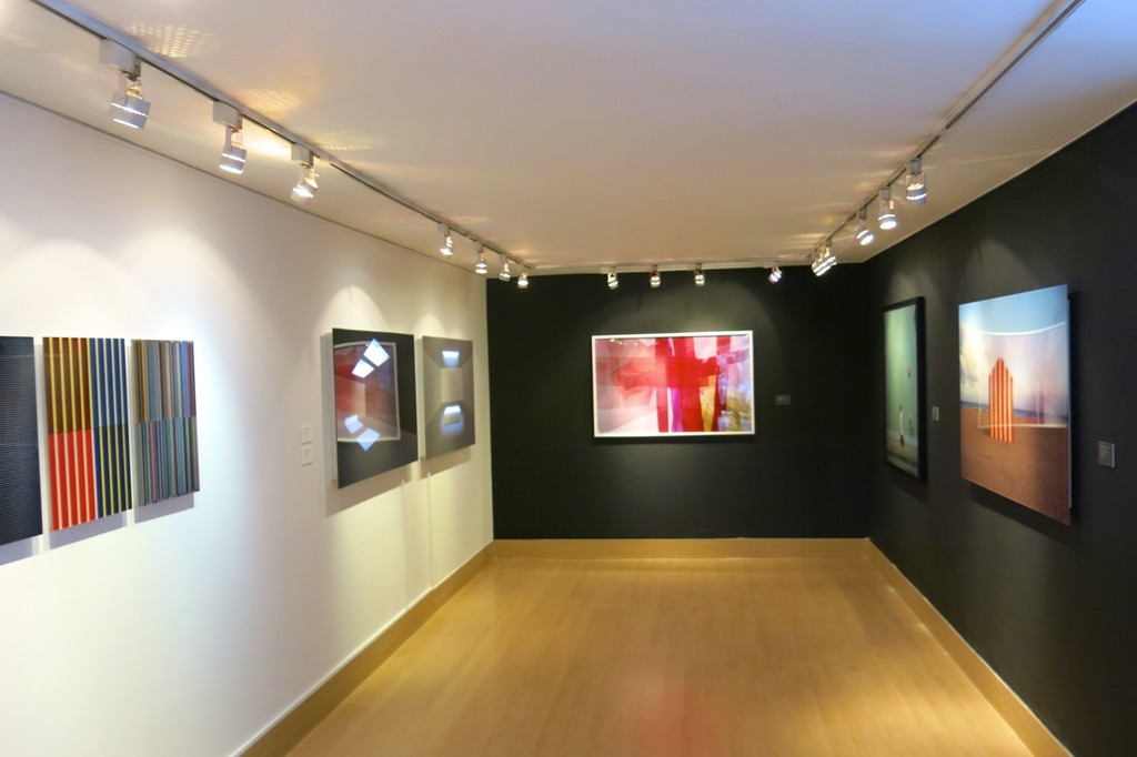 Works by Roland Fischer, Anibal Gomescasseres, Lorenza Panero, Sebastian Davila and Max Steven Grossman (left to right) Works by Roland Fischer, Anibal Gomescasseres, Lorenza Panero, Sebastian Davila and Max Steven Grossman (left to right)
