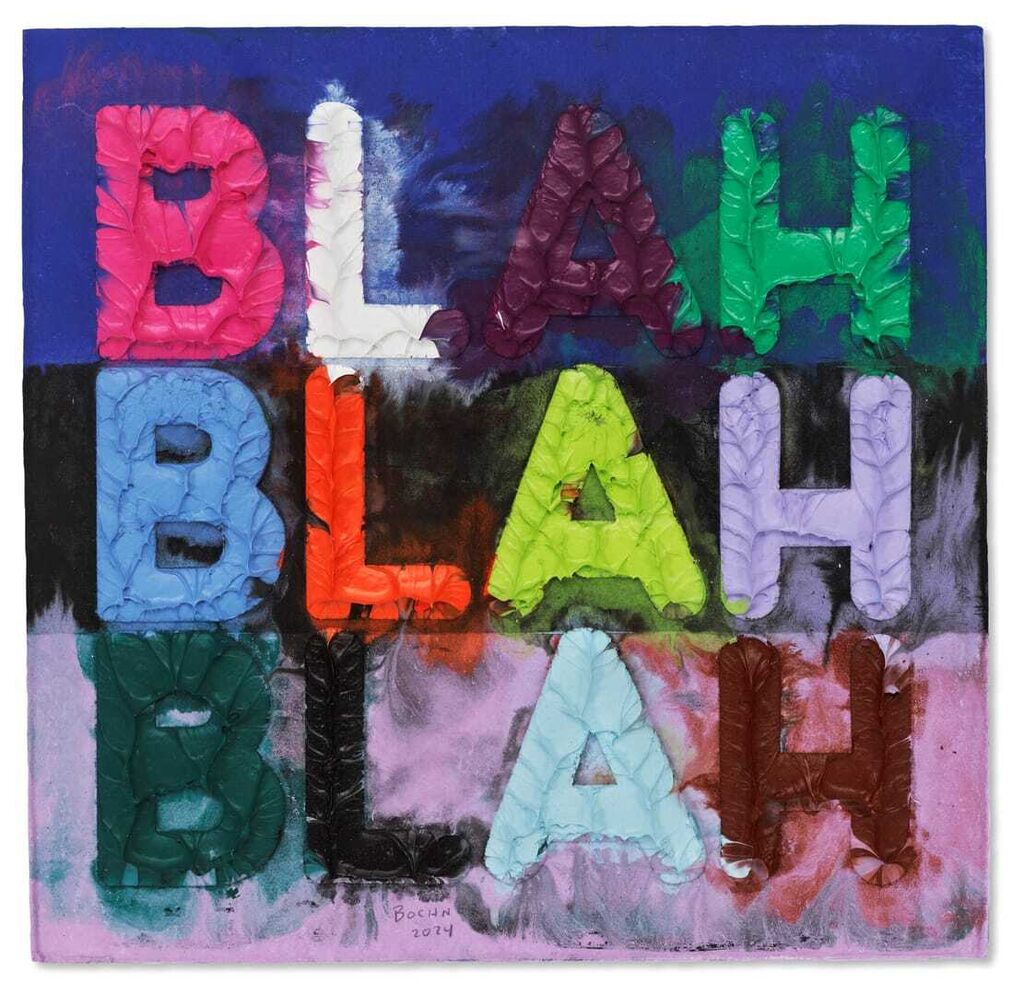 Mel Bochner - Blah, Blah, Blah