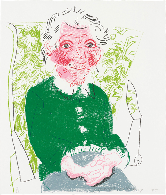 David Hockney, ‘Portrait of Mother I, from The Moving Focus Series’, 1985, Phillips