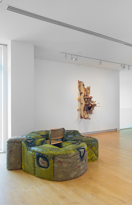 Jessi Reaves: Kitchen Arrangement (installation view), May 20, 2018 to January 13, 2019. The Aldrich Contemporary Art Museum, Ridgefield, CT. Photo: Jason Mandella. Jessi Reaves: Kitchen Arrangement (installation view), May 20, 2018 to January 13, 2019. The Aldrich Contemporary Art Museum, Ridgefield, CT. Photo: Jason Mandella.