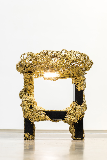 Jack Craig, ‘Bronzed Stone Table Light’, 2017, Wasserman Projects