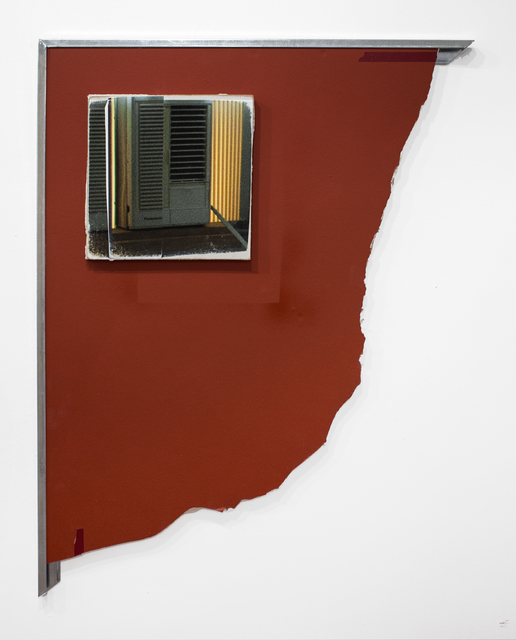 Kate Stone, ‘A Gentle Hum (As it Were)’, 2017, Mixed Media, Drywall, Photographs, Latex Paint, Tape, Aluminum, Rubber Factory