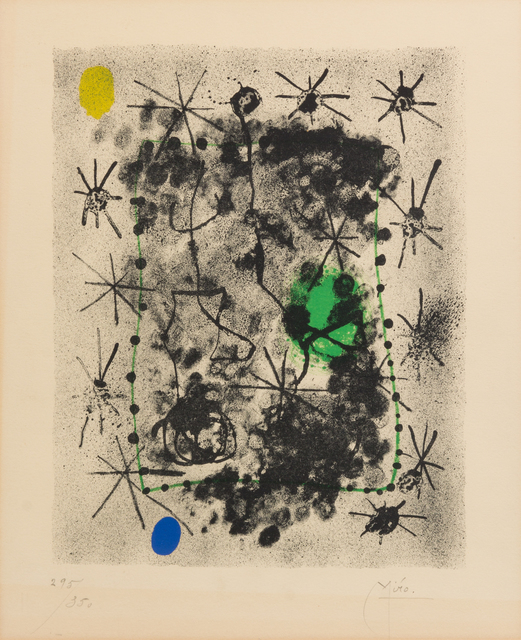 Joan Miró, ‘Untitled (from Constellations)’, 1959, Hindman