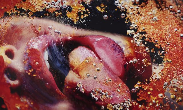 Marilyn Minter, ‘Orange Crush’, 2009, Painting, Enamel on metal, Brooklyn Museum