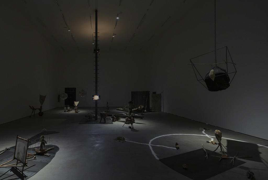 Installation view, John Bock, Sprüth Magers Berlin, November 24, 2018 - January 19, 2019; Photography: Timo Ohler Installation view, John Bock, Sprüth Magers Berlin, November 24, 2018 - January 19, 2019; Photography: Timo Ohler