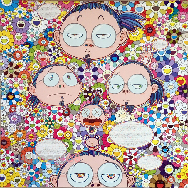 Takashi Murakami, ‘Self-Portrait of the Manifold Worries of a Manifoldly Distressed Artist’, 2017, Lougher Contemporary