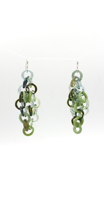 David Licata, ‘Green Earrings’, 2017, Facèré Jewelry Art Gallery