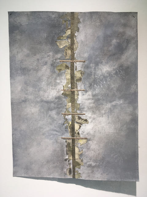 Grace Bakst Wapner, ‘Grey Scale’, 2019, Textile Arts, Mixed Media, Carter Burden Gallery